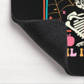 I'll Just Wait Until It's Quiet Halloween Skeleton Muismat (Hoek)