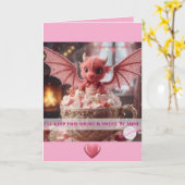 I'll Keep This Short & Sweet. Be Mine. V-day Card Kaart (Gele Bloem)