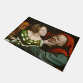 Ill-Matched Lovers (door Massys van Quentin) Deurmat (Schuin)