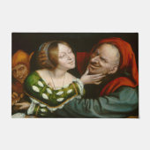 Ill-Matched Lovers (door Massys van Quentin) Deurmat (Voorkant)