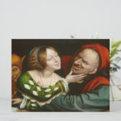 Ill-Matched Lovers (door Massys van Quentin) Kaart (Staand voorkant)