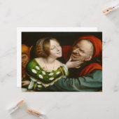 Ill-Matched Lovers (door Massys van Quentin) Kaart (Voorkant / Achterkant in situ)