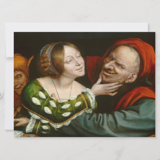 Ill-Matched Lovers (door Massys van Quentin) Kaart (Voorkant)