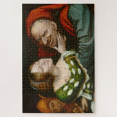 Ill-Matched Lovers (door Massys van Quentin) Legpuzzel (Verticaal)