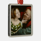 Ill-Matched Lovers (door Massys van Quentin) Metalen Ornament (Rechts)