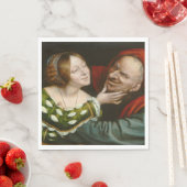 Ill-Matched Lovers (door Massys van Quentin) Servet (Insitu)