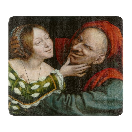 Ill-Matched Lovers (door Massys van Quentin) Snijplank (Voorkant)