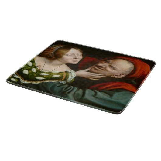 Ill-Matched Lovers (door Massys van Quentin) Snijplank (Hoek)