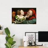 Ill-Matched Lovers, Quentin Massys Fine Art Poster (Thuiskantoor)