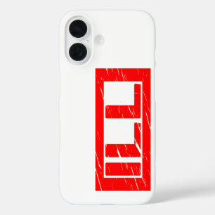 Ill Stamp iPhone 16 Hoesje