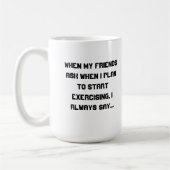 I'll Start Tomorrow Koffiemok (Links)