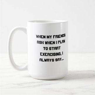 I'll Start Tomorrow Koffiemok