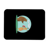 I'll With My Bear Hands Oh Deer Funny Creative Sty Magneet (Horizontaal)