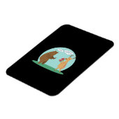 I'll With My Bear Hands Oh Deer Funny Creative Sty Magneet (Linkerzijde)