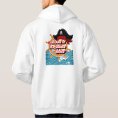 illegaal geciteerd hoodie (Achterkant)