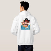illegaal geciteerd hoodie (Achterkant volledig)