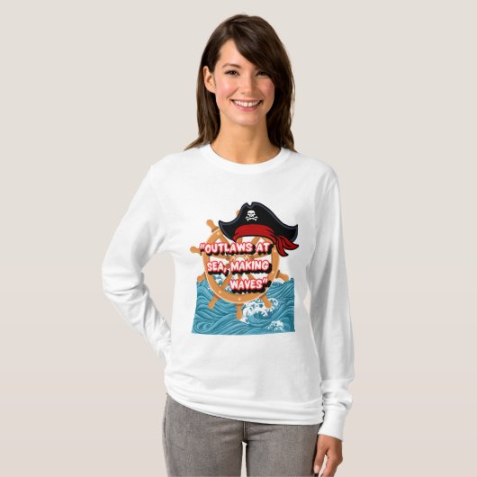 illegaal geciteerd t-shirt (Voorkant volledig)