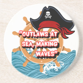 illegaal geciteerd zandsteen onderzetter