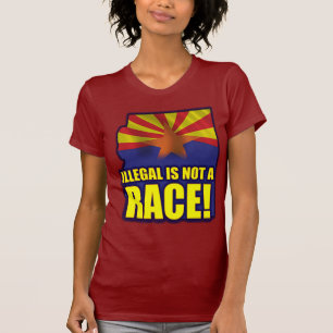 Illegaal is geen Race T-shirt