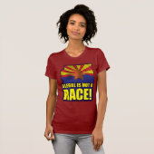 Illegaal is geen Race T-shirt (Voorkant volledig)