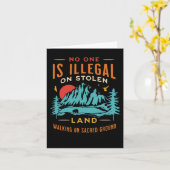 Illegaal op gestolen land kaart (Gele Bloem)