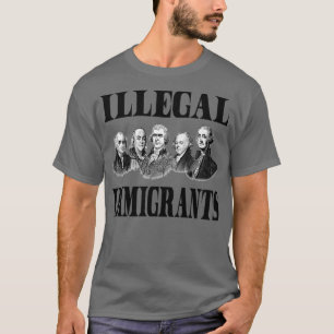 Illegale immigranten t-shirt