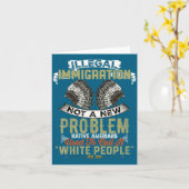 Illegale Immigratie Geen Probleem Native Illustrat Kaart (Gele Bloem)