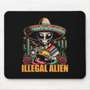 Illegale Vreemdeling Grappig Cinco De Mayo Western Muismat