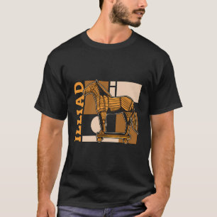 Illiad houdt van oude God Mythologie Folklores Gri T-shirt