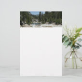 Illilouette Creek in Yosemite National Park Briefpapier (Staand voorkant)