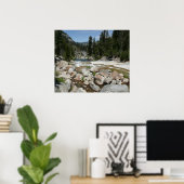 Illilouette Creek in Yosemite National Park Poster (Thuiskantoor)