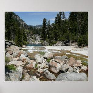 Illilouette Creek in Yosemite National Park Poster