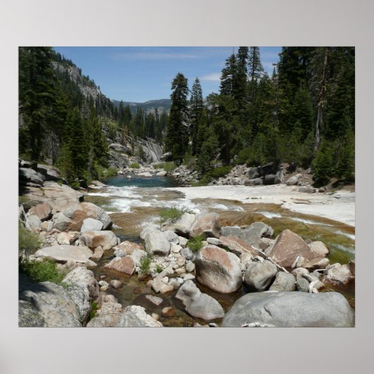 Illilouette Creek in Yosemite National Park Poster (Voorkant)
