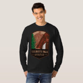 Illilouette Herfsten Yosemite National Park T-shirt (Voorkant volledig)