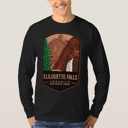 Illilouette Herfsten Yosemite National Park T-shirt (Voorkant)