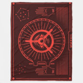 ILLIMINATI FLEECE DEKEN (Voorkant)