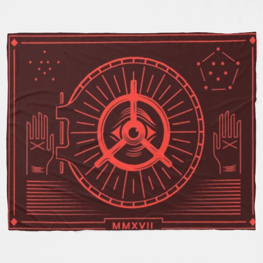 ILLIMINATI FLEECE DEKEN (Voorkant (Horizontaal))