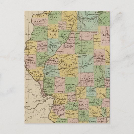 Illinois 11 briefkaart (Voorkant)