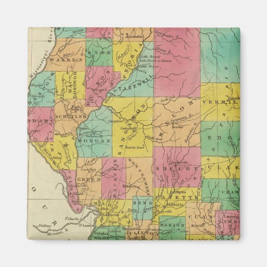 Illinois 11 magneet (Voorkant)