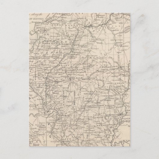 Illinois 12 briefkaart (Voorkant)