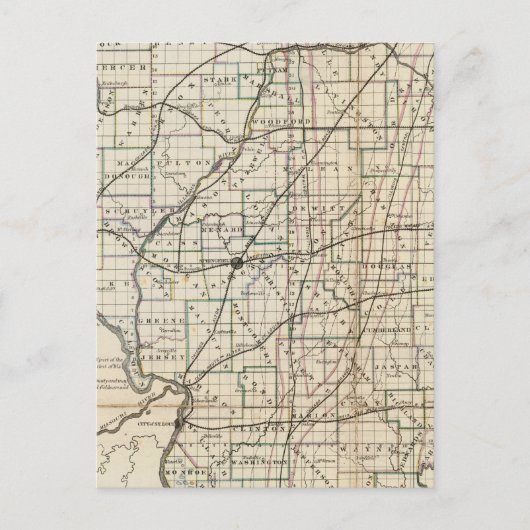 Illinois 13 briefkaart (Voorkant)