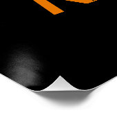 Illinois 2024 totale zonsverduistering perfect poster (Hoek)