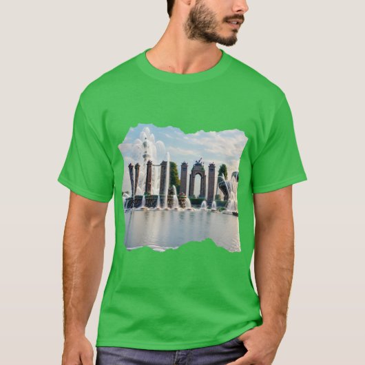 ILLINOIS 24 4 T-SHIRT (Voorkant)