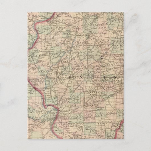 Illinois 2 briefkaart (Voorkant)