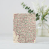 Illinois 3 briefkaart (Staand voorkant)