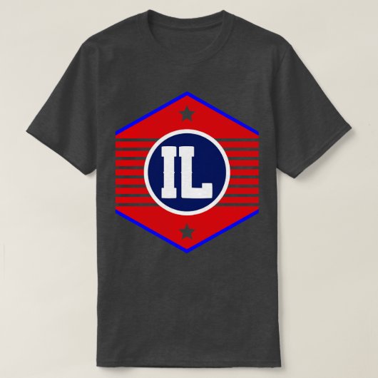 Illinois 4 t-shirt (Design voorkant)