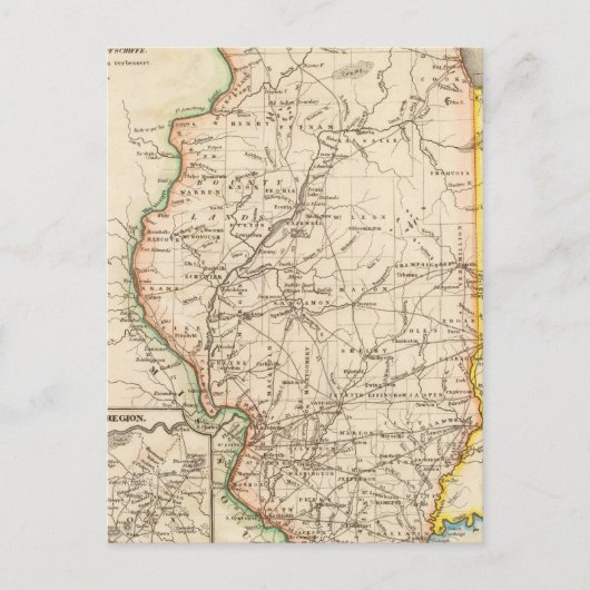 Illinois 6 briefkaart (Voorkant)