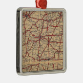 Illinois 8 metalen ornament (Rechts)