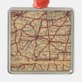 Illinois 8 metalen ornament (Voorkant)