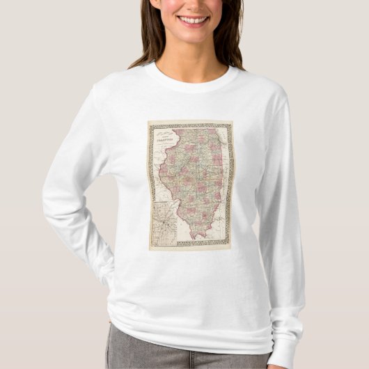 Illinois 8 t-shirt (Voorkant)